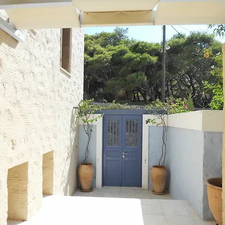 Idyllic Island House In Syros, With Garden, Spacious Terrace And Sea V