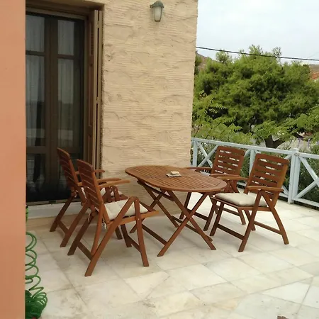 Idyllic Island House In Syros, With Garden, Spacious Terrace And Sea V * Chrousa