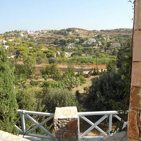 Idyllic Island House In Syros, With Garden, Spacious Terrace And Sea V Chrousa